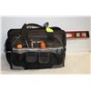 Image 1 : MASTERCRAFT TOOL TOTE WITH ASSORTED TOOLS