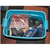 Image 1 : RUBBERMAID CONTAINER (VARIOUS CONTENTS)