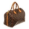 Image 2 : Louis Vuitton Brown Monogram Canvas Speedy 30cm Satchel Bag