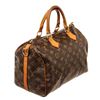 Image 3 : Louis Vuitton Brown Monogram Canvas Speedy 30cm Satchel Bag