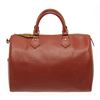 Image 1 : Louis Vuitton Brown Epi Leather Speedy 30 Satchel Bag