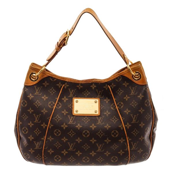 Louis Vuitton Brown Monogram Galliera PM Hobo Bag