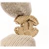 Image 5 : Chanel Gold Black Rhinestone CC Earrings