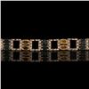 Image 2 : 12.97 ctw Multi-Color Sapphire and 1.08 ctw Diamond 14K Yellow Gold Bracelet