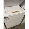 Image 2 : WHITE GE WASHER DRYER STACKING COMBO MODEL GUD27ESMM1WW 24.5" X 27" X 72", COSMETIC DAMAGE