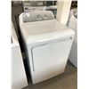 Image 2 : WHITE GE SENOR DRY FRONT LOAD DRYER MODEL GT562657C 26' X 26" X 44 COSMETIC DAMAGE