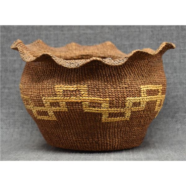 TSIMSHIAN INDIAN BASKET