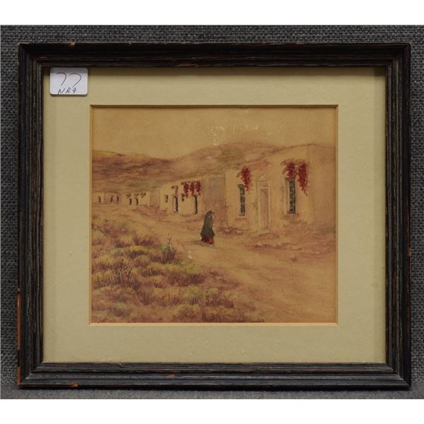 ORIGINAL PAINTING OF PUEBLO