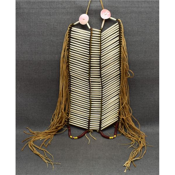 PLAINS INDIAN HAIR PIPE BREAST PLATE