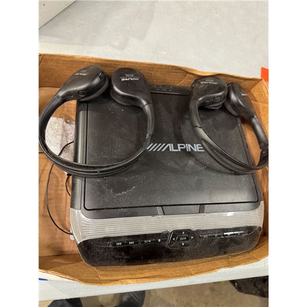 Alpine dvd player