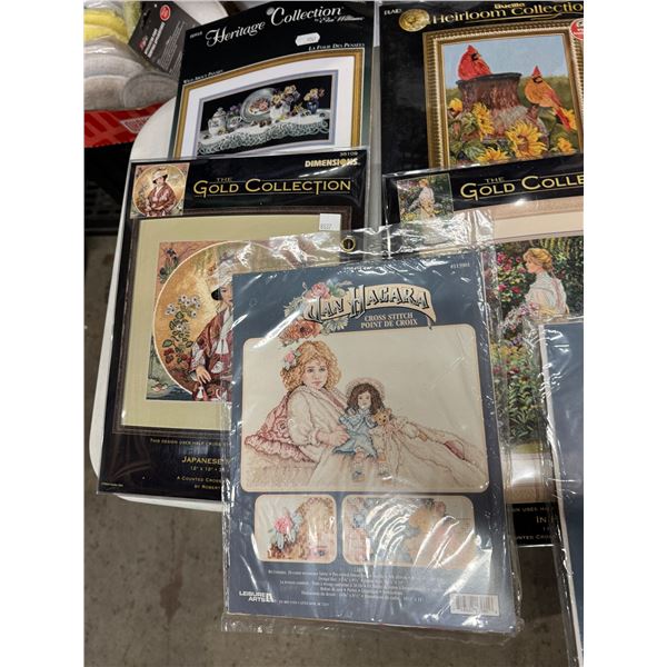 Cross stitch items