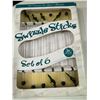 Image 1 : Glass swizzle sticks