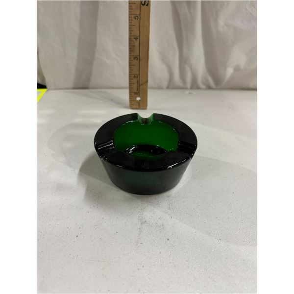 Vintage murano style ashtray glass
