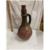 Image 1 : Vintage ITALIAN LEATHER WRAPPED DECANTER BOTTLE Made In Italy