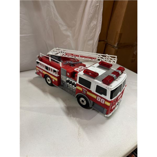 Tonka fire truck needs batteries