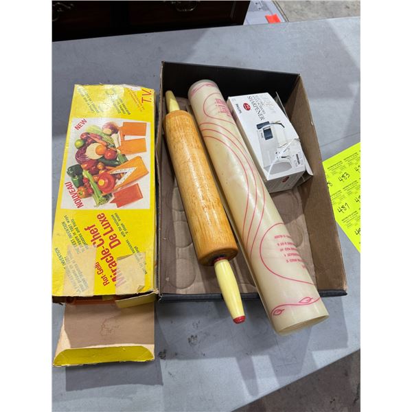 Electric knife sharpener and other kitchen items