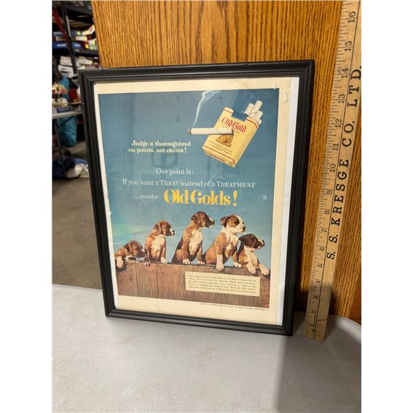 Old Golds advertising
