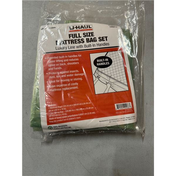 Full mattress bag with handles