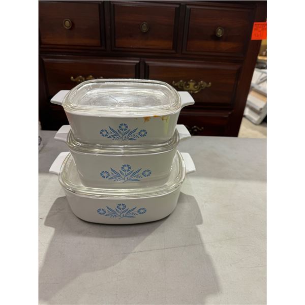 Corningware with lids