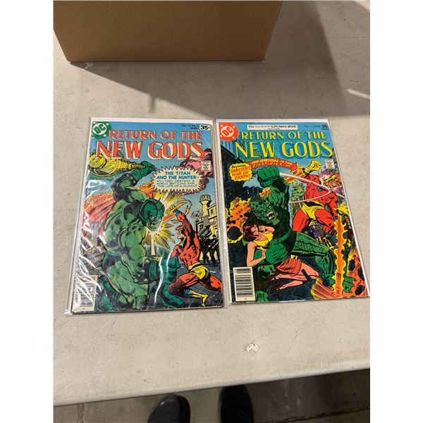 DC return of the Gods comics