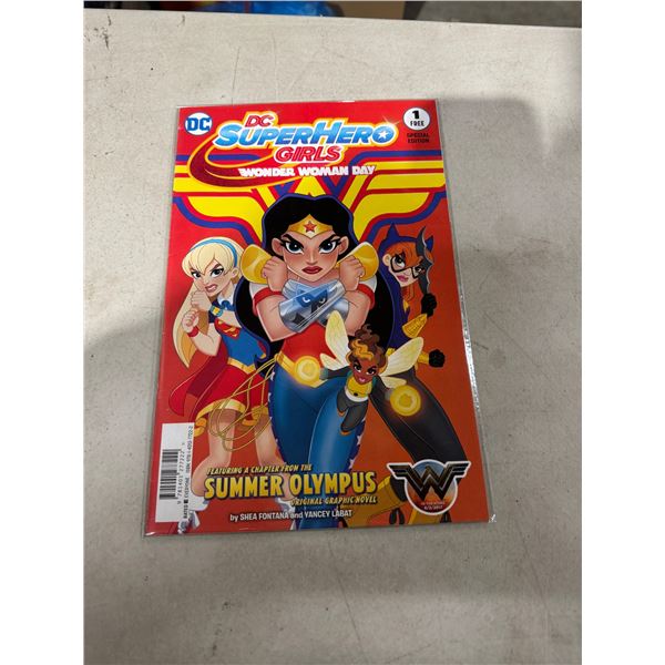 DC superhero girls comic
