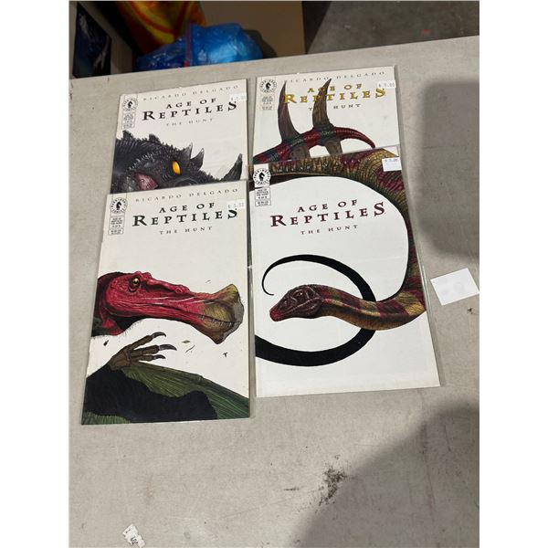 Dark horse age of reptiles the hunt