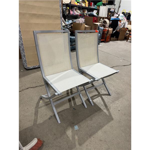 Folding chairs