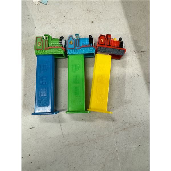 Train pez dispensers