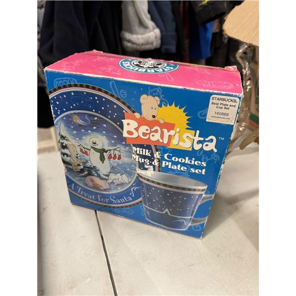 Starbucks mug and plate set