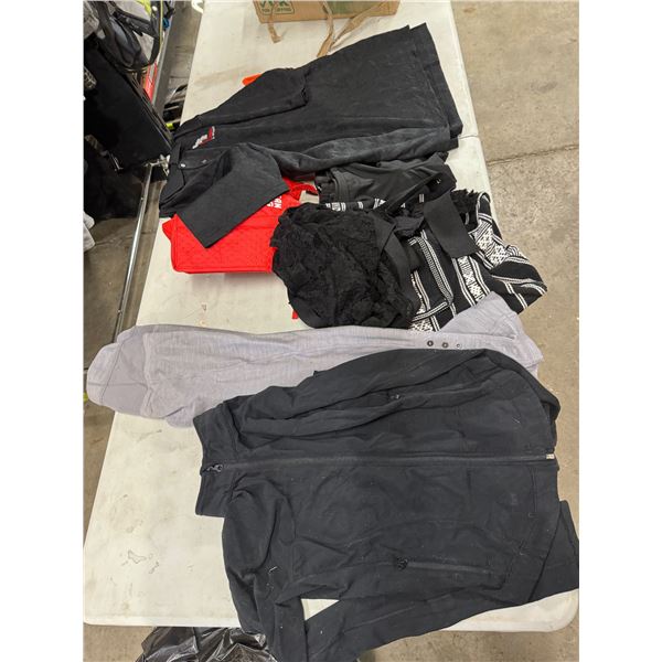 Lulu pants size 2 jacket lulu size not shown and other items