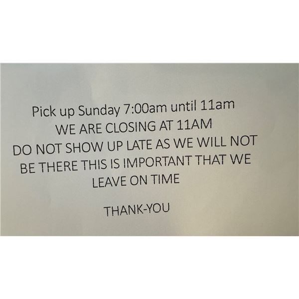 Pick up and bidding Please read0