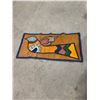 Vintage peace bird rug