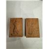 Vintage German wooden cookie moulds