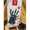 Image 1 : New Kitchen King knife set with stand