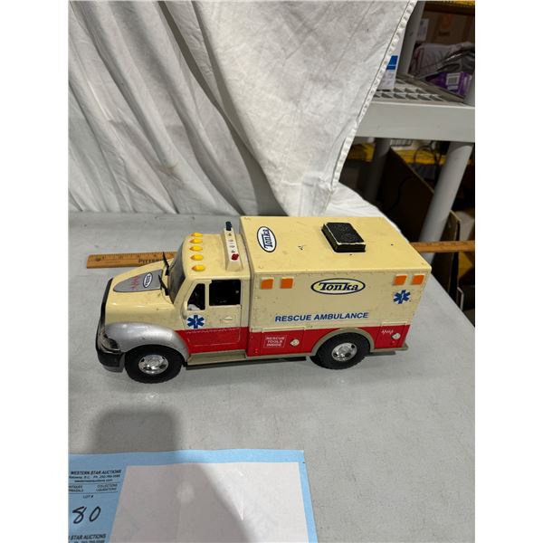 Tonka rescue ambulance