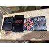 Image 1 : AC/DC , Def Leppard , kiss DVDs
