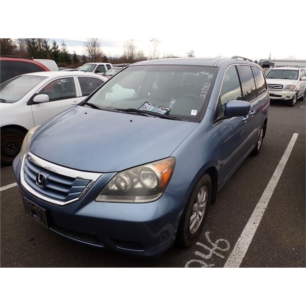 2008 Honda Odyssey Speeds Auto Auctions