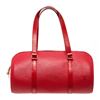 Image 1 : Louis Vuitton Red Epi Leather Soufflot Tote Bag