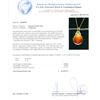 Image 3 : 10.01 ctw Opal and 0.15 ctw Diamond 14K Rose Gold Pendant