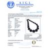 Image 4 : 188.50 ctw Blue Sapphire and 8.58 ctw Diamond 14K White Gold Necklace