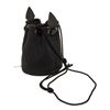 Image 3 : Saint Laurent YSL Black Canvas Fringe Bucket Bag