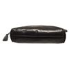 Image 4 : Chanel Vintage Black Lambskin Medium Logo Zip Clutch