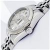 Image 5 : Rolex Stainless Sapphire Quickset 26MM Silver Index Datejust Wristwatch