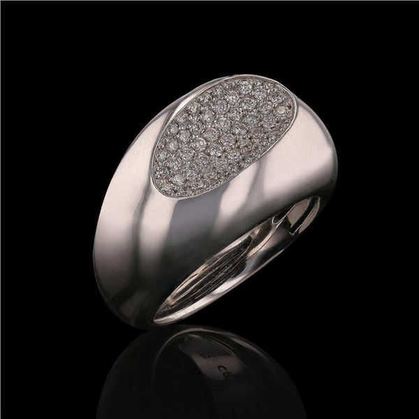 Bucherer Diamond 18K White Gold Ring