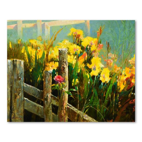 Climbing Wild Roses by Feng Original