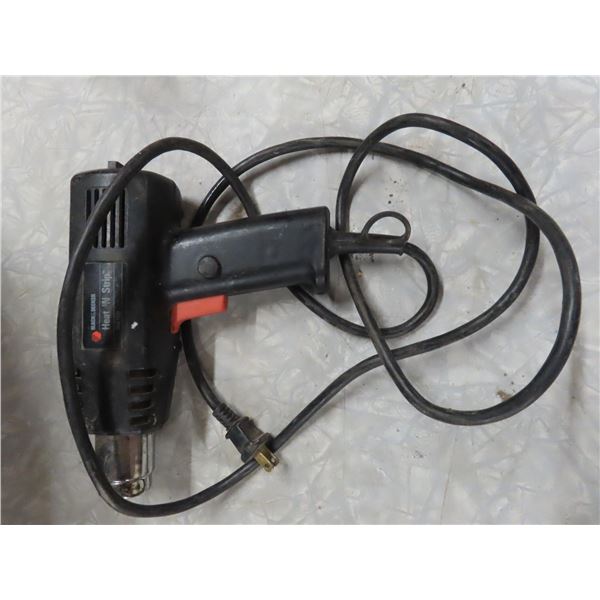 black and decker heat gun