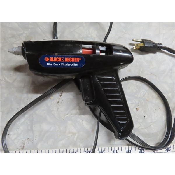 black and decker glue gun