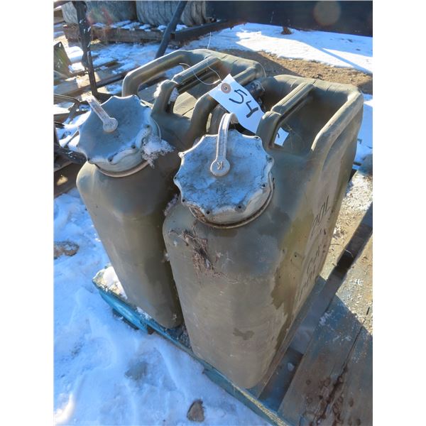 set of water containers