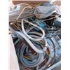 Image 3 : pallet of misc , wires , steel cables