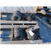 Image 1 : four partial rolls of barbed wire one may be full